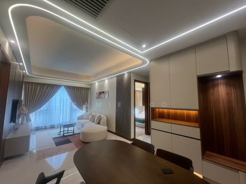 Core Residence @ TRX untuk Untuk Disewa - RM 7,500 /bulan, Mac 2026 - Living Room - PropertyGuru.com.my