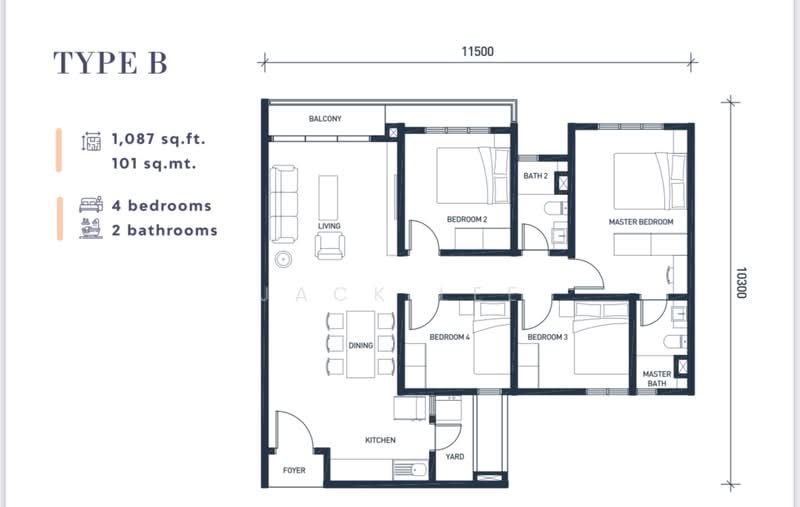 PSV 2 Residences untuk Untuk Dijual - RM 409,000, Mac 2026 - PropertyGuru.com.my