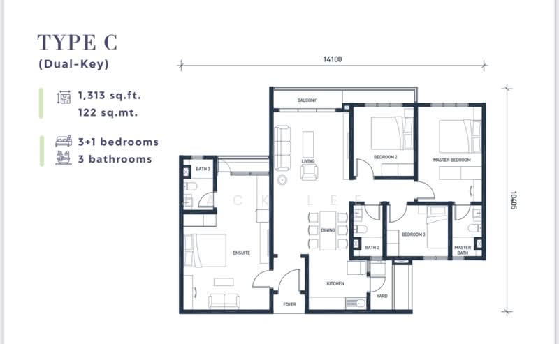 PSV 2 Residences untuk Untuk Dijual - RM 409,000, Mac 2026 - PropertyGuru.com.my