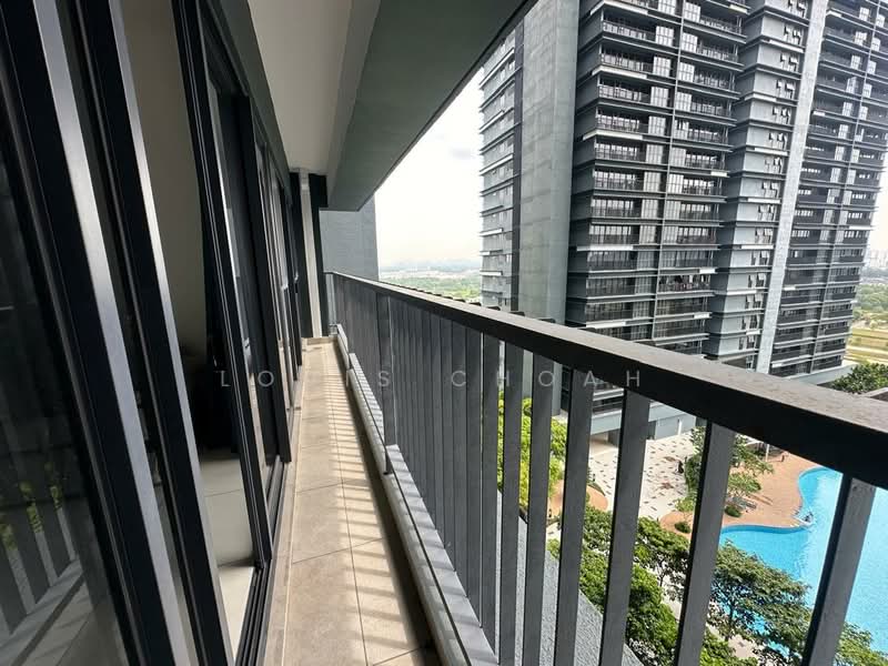 Service Residence for Rent at Setia City Residences - Louis Choah - Balcony - PropertyGuru.com.my