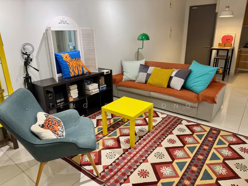 Service Residence for Rent at Sfera Residency - Teng Poh Hong - Living Room - PropertyGuru.com.my