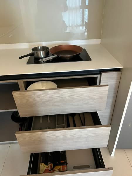 Service Residence for Rent at ViiA Residences - David Yap - Kitchen - PropertyGuru.com.my