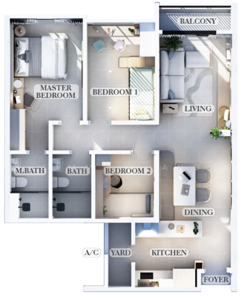 Vierra Residence untuk Untuk Disewa - RM 1,500 /bulan, Mac 2026 - PropertyGuru.com.my