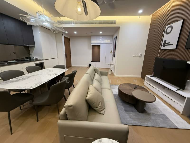 Service Residence for Rent at TRX Residences - Choon Hing Ng - Living Room - PropertyGuru.com.my