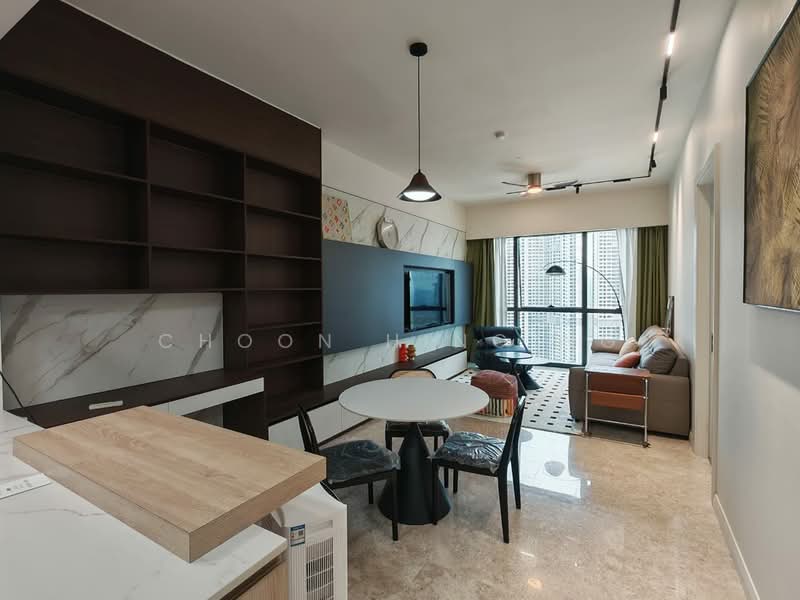 Service Residence for Rent at TRX Residences - Choon Hing Ng - Living Room - PropertyGuru.com.my
