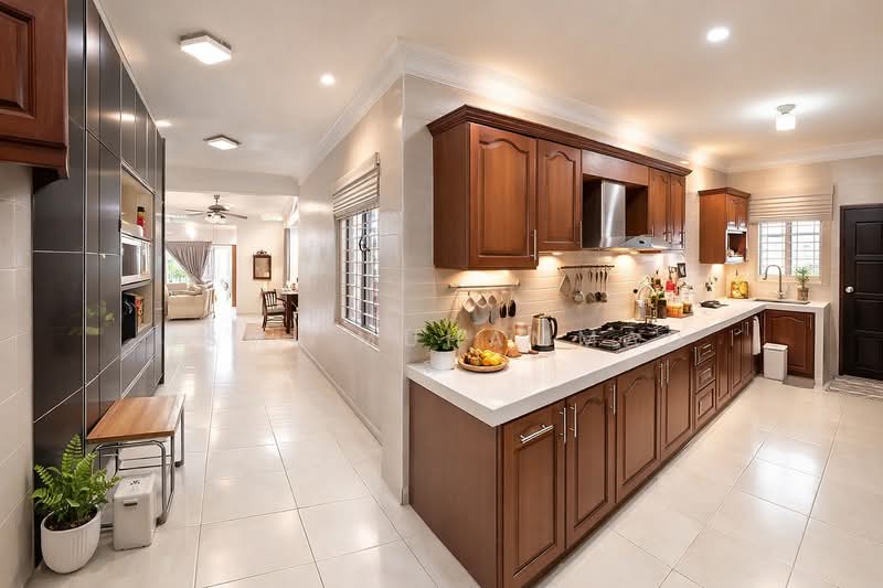 Semi-Detached House for Sale in Bandar Seri Putra (Bangi) - Ismi Muhammad - Kitchen - PropertyGuru.com.my