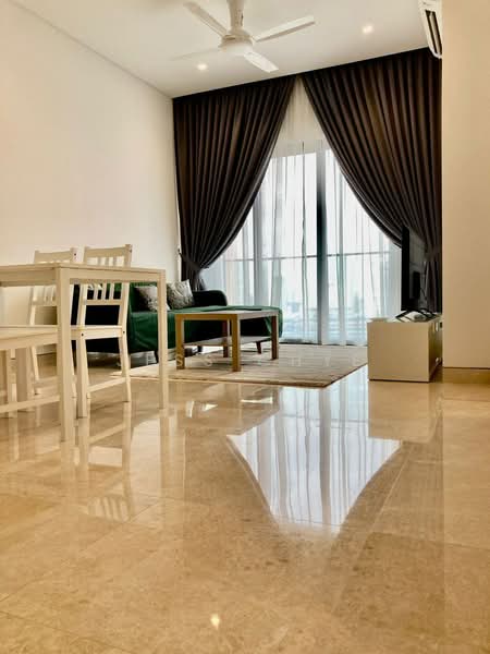 Service Residence for Rent at Lucentia Residences - Jess Chye - Living Room - PropertyGuru.com.my