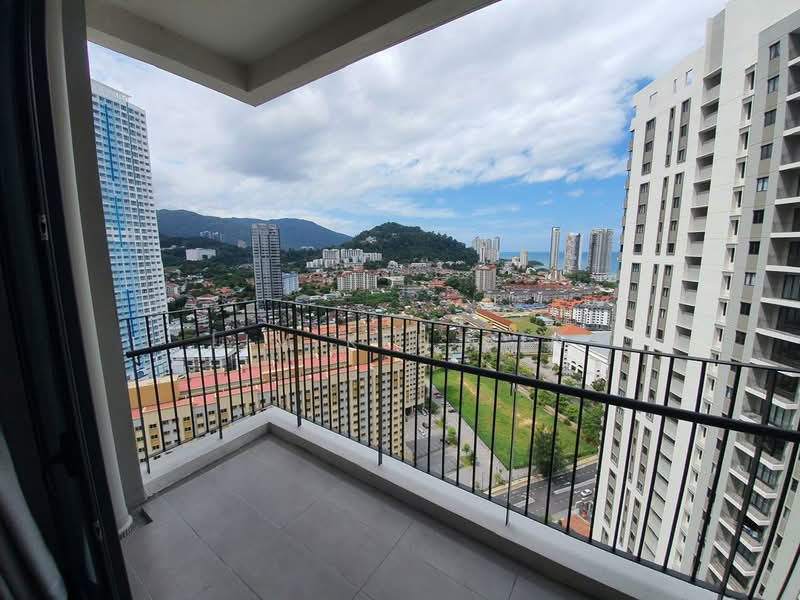 Service Residence for Rent at The Tamarind - Lim Keh Sin - Balcony - PropertyGuru.com.my