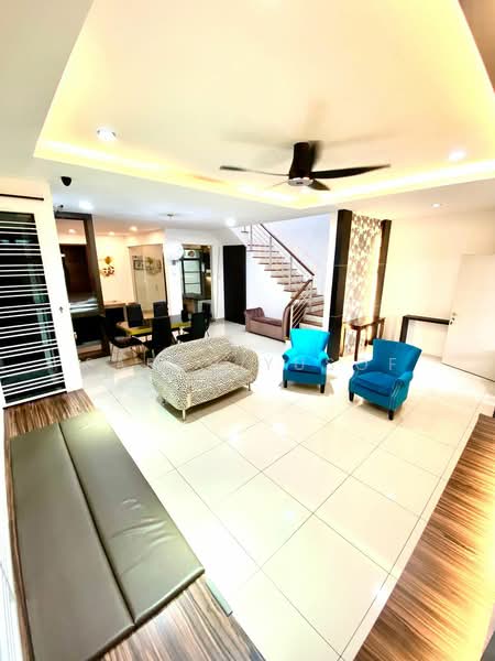 Cluster House for Rent in Taman Adda Heights (Tebrau) - Sarah Yusof - Living Room - PropertyGuru.com.my