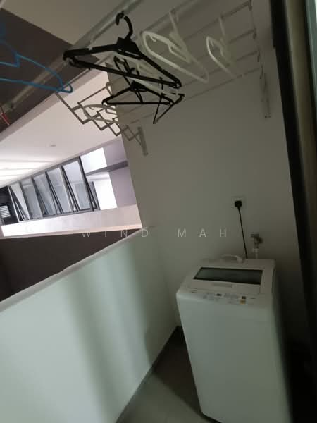 Service Residence for Rent at Seventeen Mall & Residences (Biji Living) - Wind Mah - Balcony - PropertyGuru.com.my