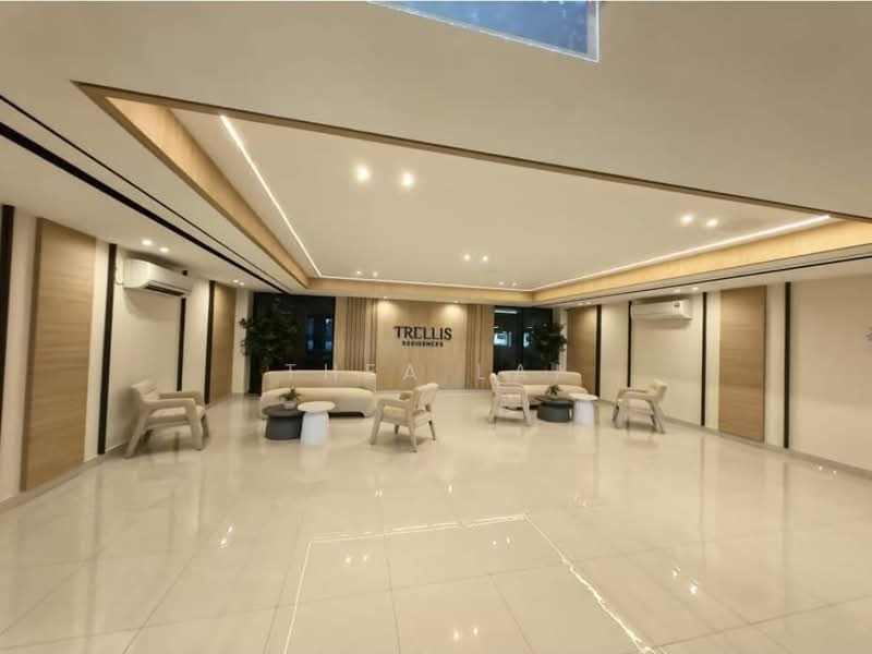TRELLIS RESIDENCES untuk Untuk Disewa - RM 1,800 /bulan, Mac 2026 - Lobby - PropertyGuru.com.my