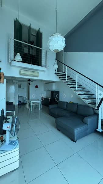 Service Residence for Rent at The Scott Garden SOHO - Low Kok Pin - Living Room - PropertyGuru.com.my