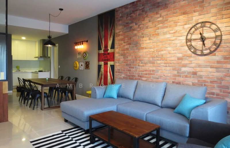 Service Residence for Sale at G Residence - Ambrose Too - Living Room - PropertyGuru.com.my