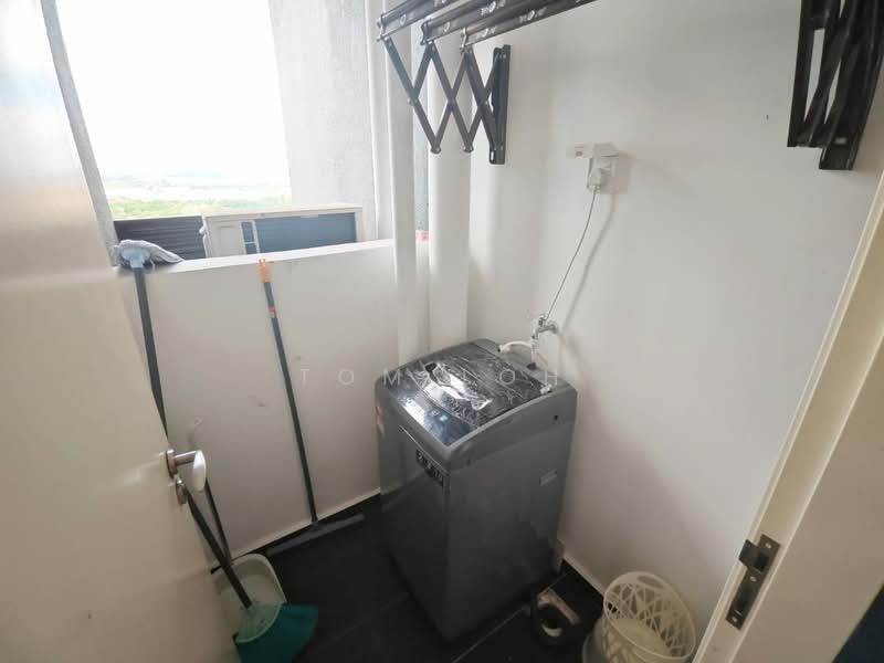 Service Residence for Rent at D'Pristine - Tom Loh - Balcony - PropertyGuru.com.my