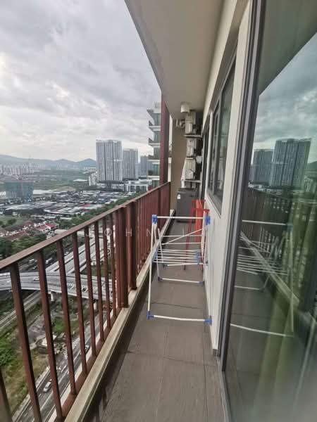 Kiara East untuk Untuk Disewa - RM 1,700 /bulan, Mac 2026 - Balcony - PropertyGuru.com.my