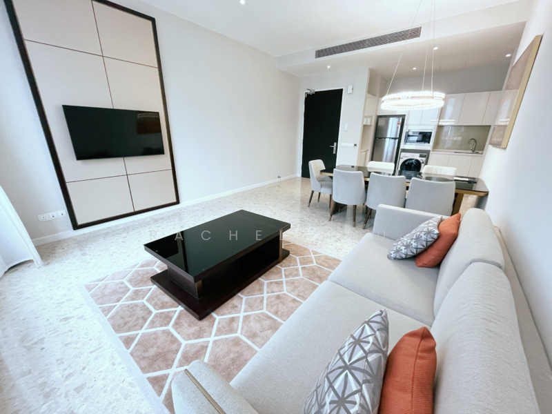 Service Residence for Rent at Pavilion Ceylon Hill - Rachel Ngu - Living Room - PropertyGuru.com.my