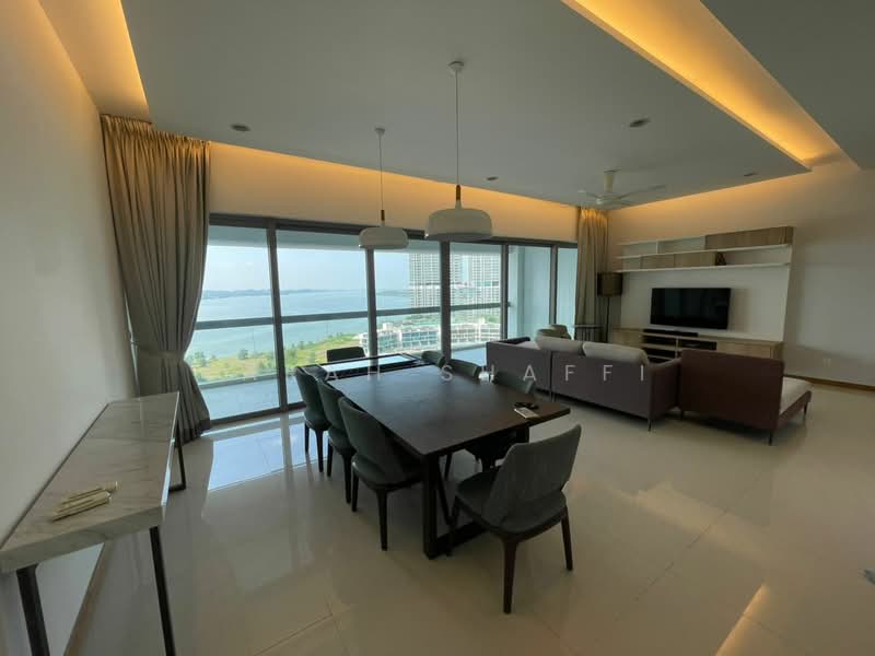 Service Residence for Rent at Southern Marina Residences - Sarah Shaffi - Living Room - PropertyGuru.com.my