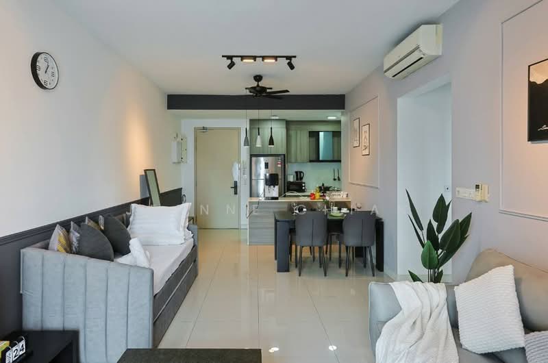 Service Residence for Sale at Conezion Residences - Jeanne Chian - Living Room - PropertyGuru.com.my