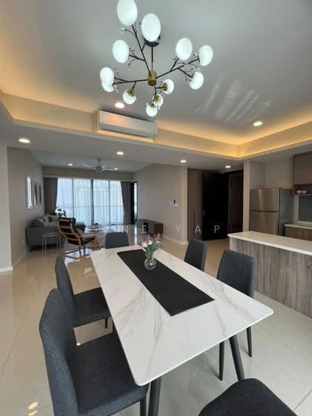 Condominium for Rent at Agile Mont Kiara - June Yap - Living Room - PropertyGuru.com.my