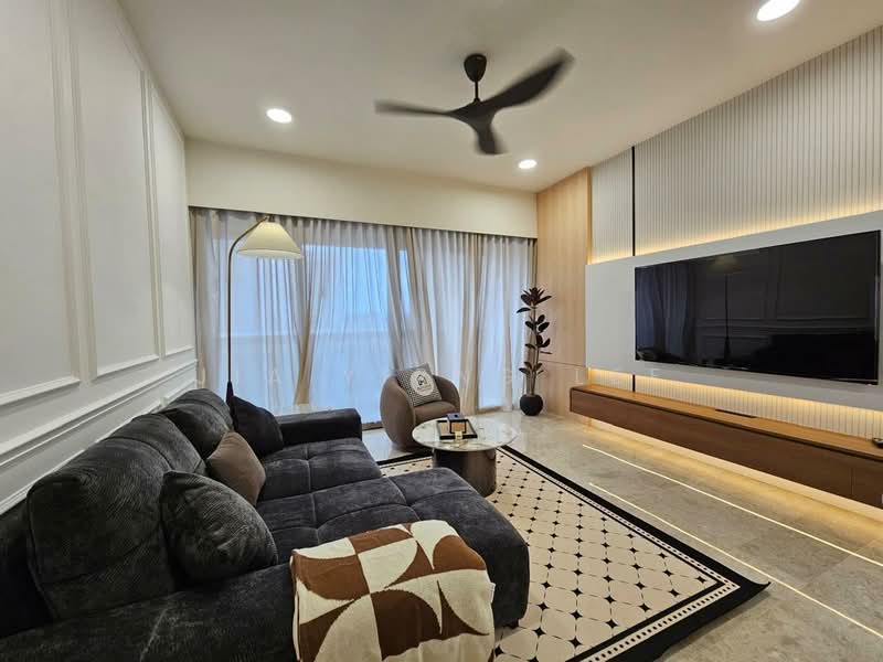 Service Residence for Rent at TRX Residences - Jia Yirng Lee - Living Room - PropertyGuru.com.my