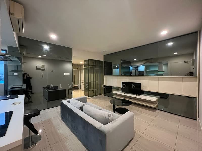 Service Residence for Rent at Eve Suite / NZX Square - Alvis Chong - Living Room - PropertyGuru.com.my