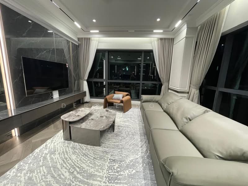 Service Residence for Rent at Aria - Debbie Wong - Living Room - PropertyGuru.com.my