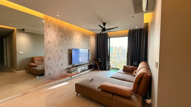 Service Residence for Rent at Sky Meridien - calvin Chin - Living Room - PropertyGuru.com.my