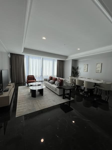 Service Residence for Rent at St Regis - Lai Kok Cheong - Living Room - PropertyGuru.com.my