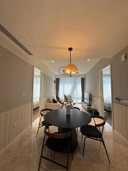 Service Residence for Rent at Jewel by Oxley KLCC - Chester Tan - Living Room - PropertyGuru.com.my