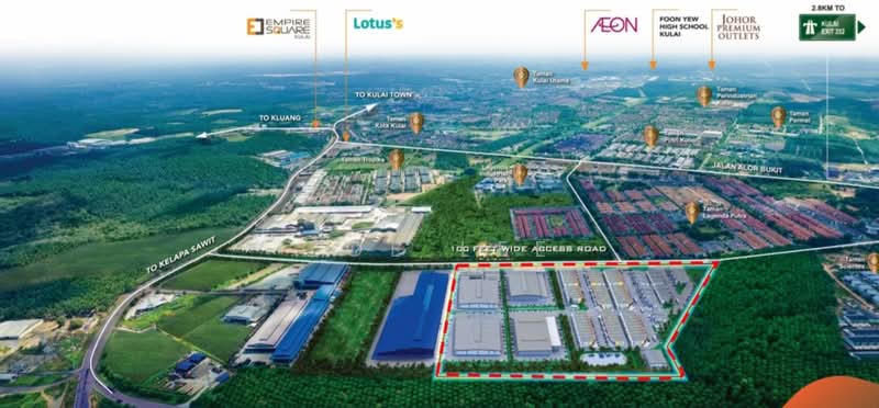 Kilang untuk Dijual di Taman Legenda Putra (Kulai) - Zoe Lee - Exterior - PropertyGuru.com.my