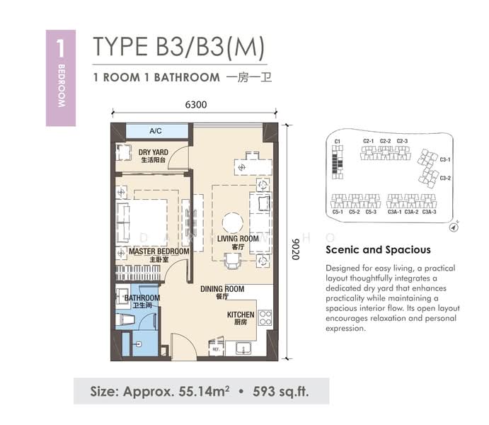 Apartment for Sale at R&F Princess Cove Phase 3-New Casa Suites - Darrow Ho - PropertyGuru.com.my