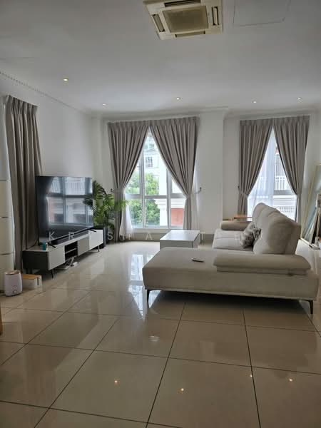 Semi-Detached House for Rent in Taman Segambut (Jalan Kuching) - Krystal Tiew - Living Room - PropertyGuru.com.my