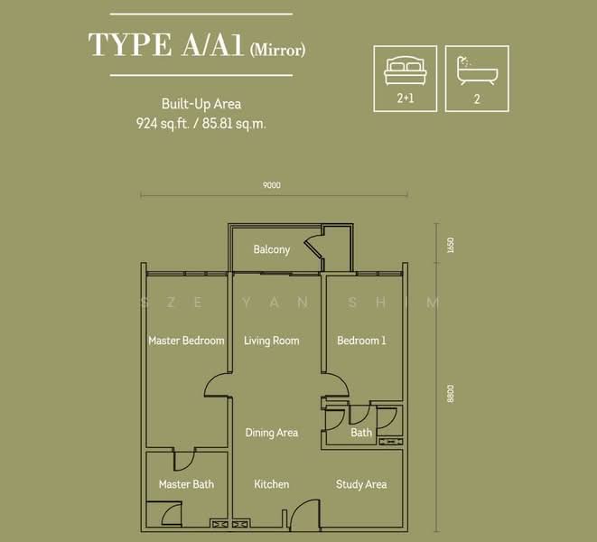 Service Residence for Sale at Hampton Height Damansara - Sze Yan Shim - PropertyGuru.com.my