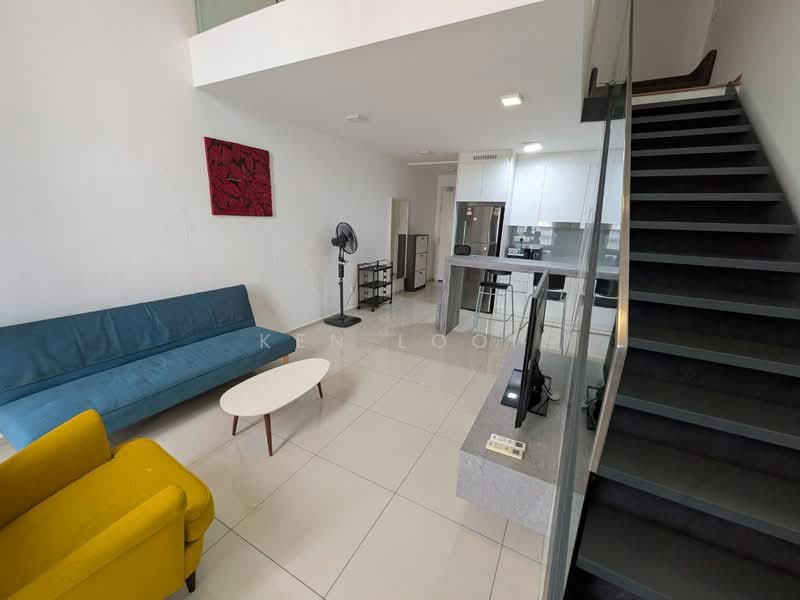 Service Residence for Sale at EkoCheras Service Residences - Ken Looi - Living Room - PropertyGuru.com.my