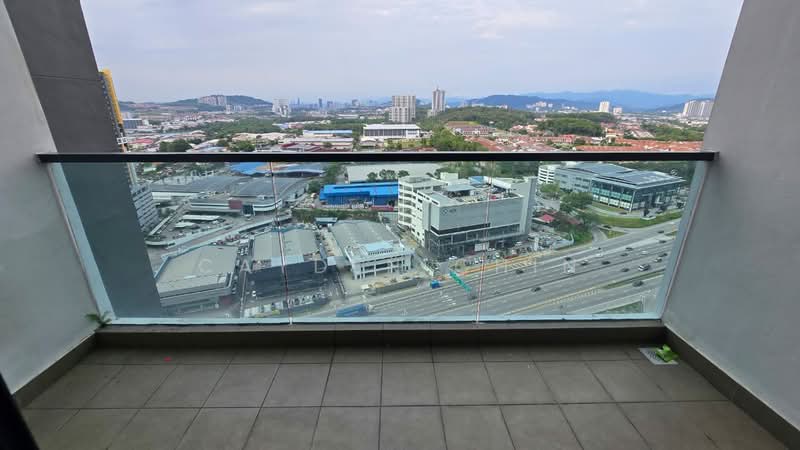 Service Residence for Sale at Symphony Tower (Menara Simfoni) - Cayden Chin - Balcony - PropertyGuru.com.my