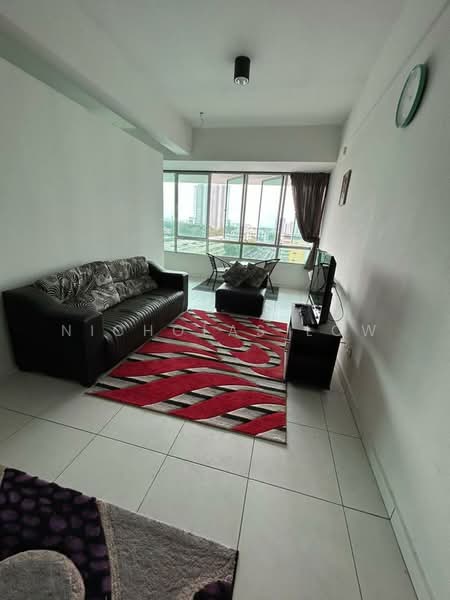 Service Residence for Rent at Akademik Suite - Nicholas Low - Living Room - PropertyGuru.com.my