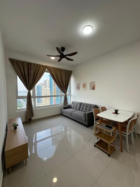 Service Residence for Rent at Vista Tiara (MBW Bay) - Wilson Aw - Living Room - PropertyGuru.com.my