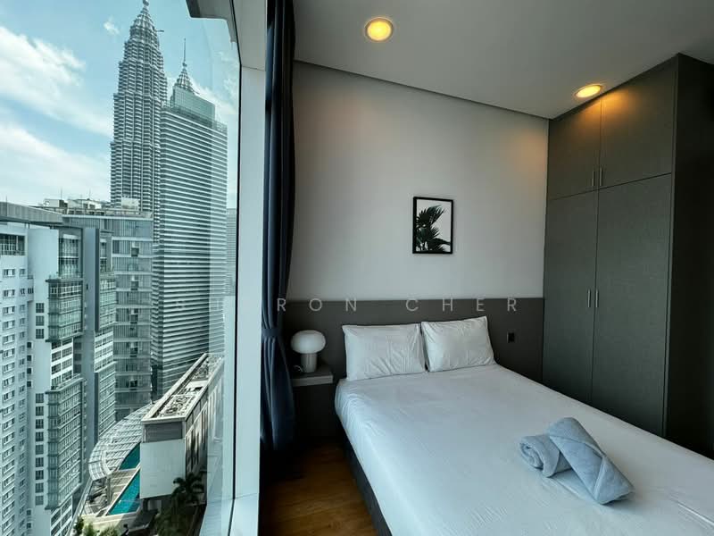 Soho Suites Serviced Residence @ KLCC untuk Untuk Disewa - RM 4,200 /bulan, Mac 2026 - Bedroom - PropertyGuru.com.my