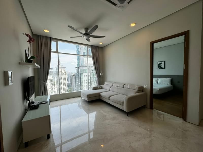 Service Residence for Sale at Soho Suites Serviced Residence @ KLCC - Sharon Cher - Living Room - PropertyGuru.com.my
