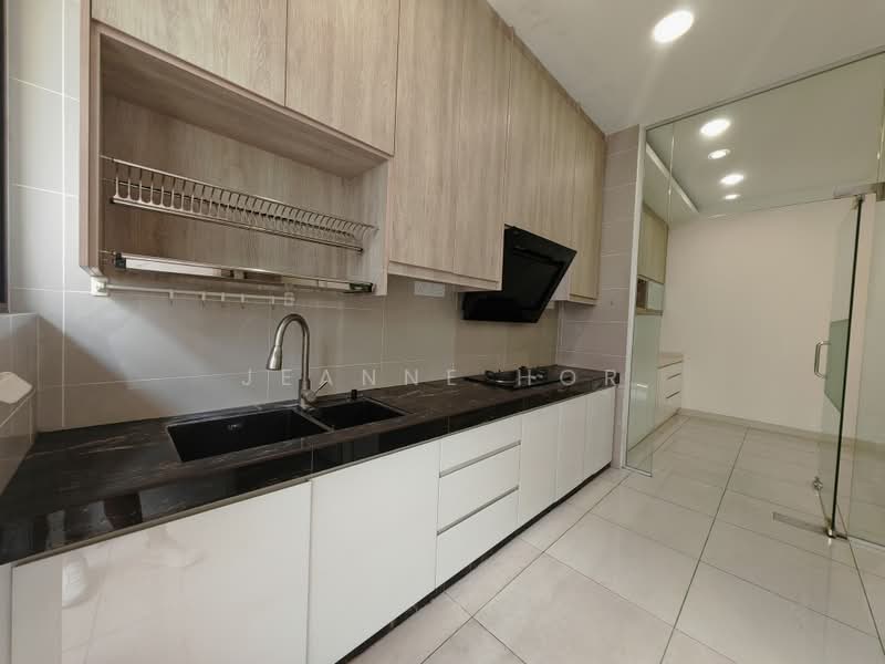 Rumah Bandar untuk Disewa di 16 Sierra (Puchong) - Jeanne Hor - Wet Kitchen - PropertyGuru.com.my