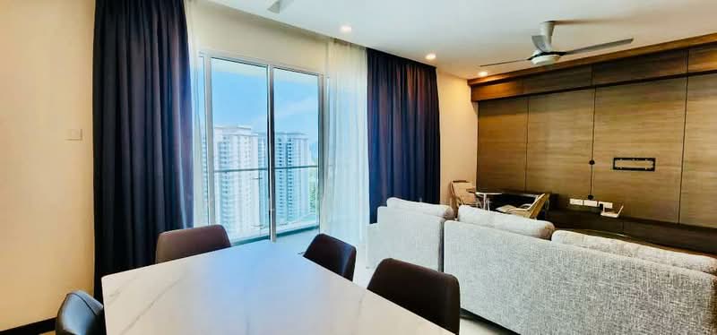 Condominium for Sale at Vertiq - Kelvin Lim - Living Room - PropertyGuru.com.my
