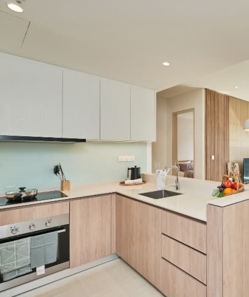 Service Residence for Rent at Mitsui Serviced Suites - Chloe Shum - Kitchen - PropertyGuru.com.my