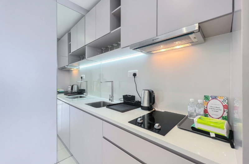 Service Residence for Sale at Conezion Residences - M.X Goh - Kitchen - PropertyGuru.com.my