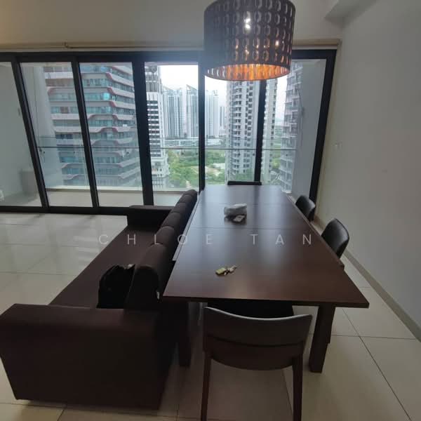 Service Residence for Rent at The Elements - Chloe Tan - Living Room - PropertyGuru.com.my