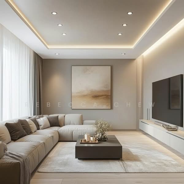 Bukit Jalil Freehold Fully Residential Fully Furnished Pet Friendly Complete Next Year Low Density untuk Untuk Dijual - RM 550,000, Mac 2026 - Living Room - PropertyGuru.com.my