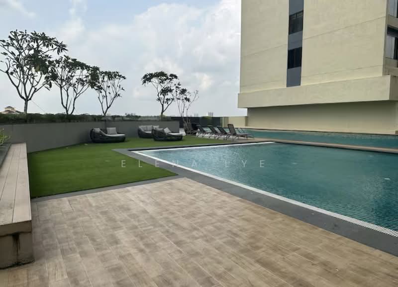 Service Residence for Sale at Paradigm Residence - Elena Lye - Pool - PropertyGuru.com.my