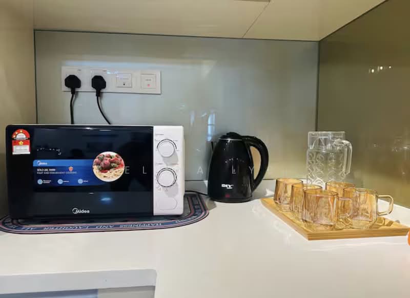 Service Residence for Rent at Paradigm Residence - Elena Lye - Kitchen - PropertyGuru.com.my