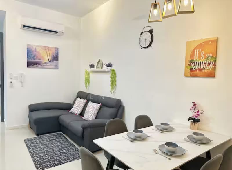 Service Residence for Rent at Paradigm Residence - Elena Lye - Living Room - PropertyGuru.com.my