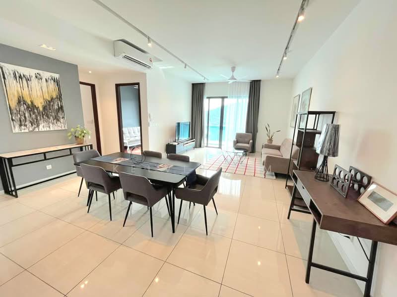 Condominium for Rent at Queens Residences Q1 @ Queens Waterfront - Kelvin Lim - Living Room - PropertyGuru.com.my