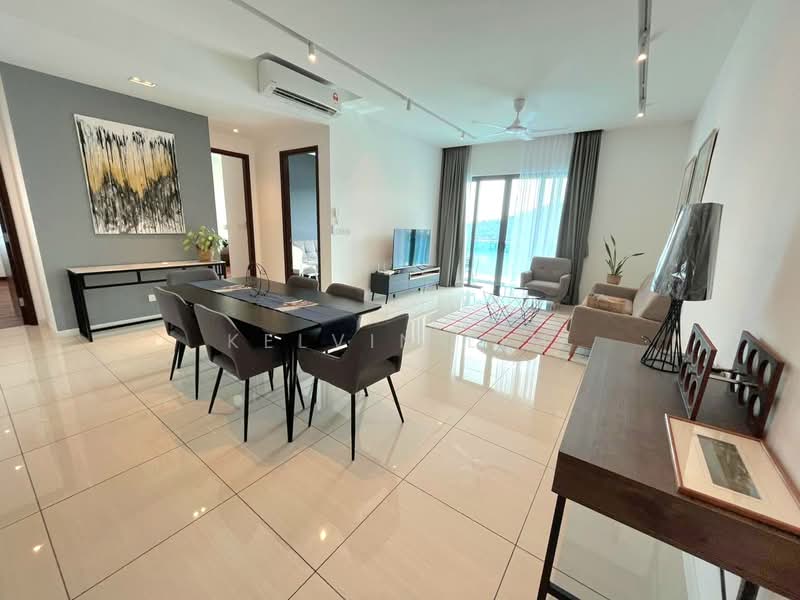 Condominium for Rent at Queens Residences Q1 @ Queens Waterfront - Kelvin Lim - Living Room - PropertyGuru.com.my